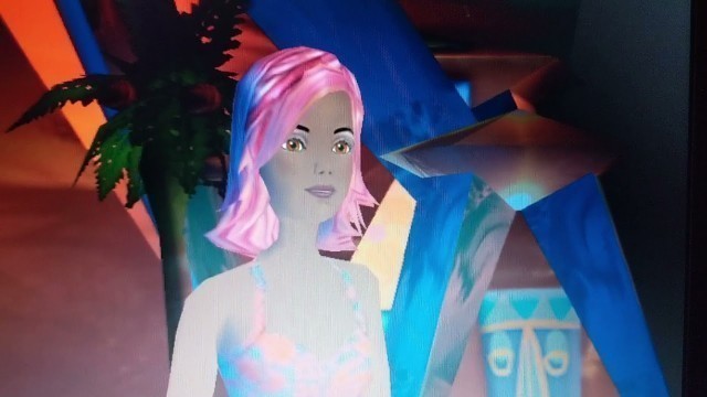 'Barbie Fashion Show 2004 but Make it Vaporwave'