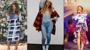 'Beyonce best christmas dressing styles | Beyonce fashion'