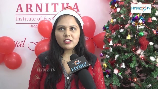 'Chandana | Arnitha Fashion design Christmas Carnival 2016 | hybiz'