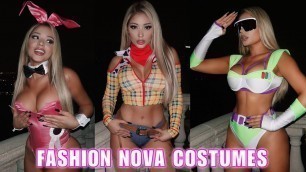 'FASHION NOVA HALLOWEEN COSTUME TRY-ON HAUL'