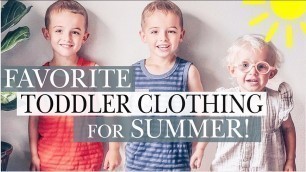 'AFFORDABLE KIDS\' SUMMER CLOTHING FAVORITES | KIDS + TODDLER styles for BOYS and GIRLS!'