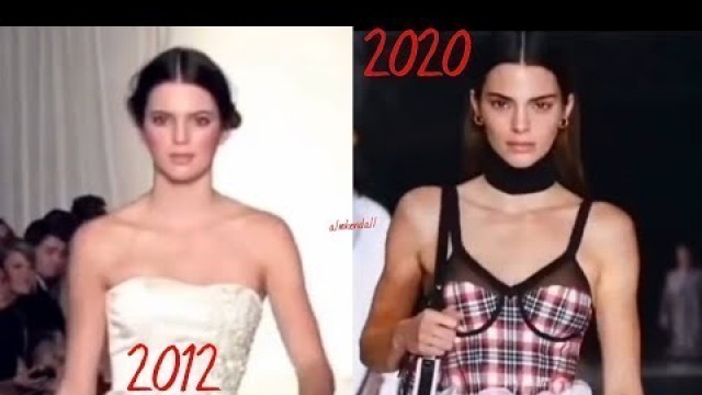 'Kendall Jenner Runway Evolution (2012-2020)'