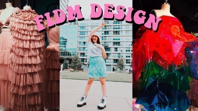 'FIDM Design Lecture Vlog | Fashion Design Exhibit'