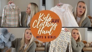 'KIDS CLOTHING HAUL | AW CHILDREN\'S OUTFITS | BOYS & GIRLS CLOTHING HAUL'