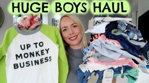 'HUGE BOYS HAUL  |  ZARA, H&M, NEXT  |  BABY, TODDLER, BOY'