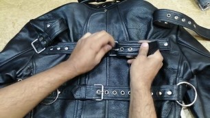 'How to make Leather Straitjacket jacket'