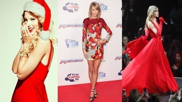 'Taylor Swift christmas fashion styles | 2017 christmas'