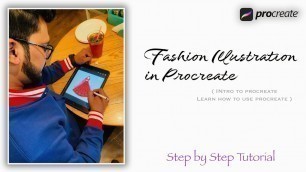 'Intro to Procreate | Fashion Illustration on Procreate | Procreate Digital Fashion Illustration'
