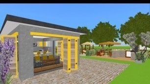 'HOME DESIGN 3D GOLD : MAKING AN OUTDOOR  KITCHEN + GARDEN  IDEAS'