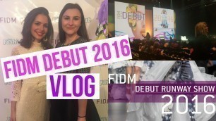 'FIDM Debut Party + Fashion Show'