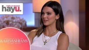 'Kendall Jenner Talks All About Modeling & Love Life | Season 20  | Keeping Up With The Kardashians'