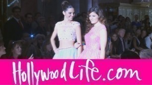 'Kendall & Kylie Jenner New York Fashion Week Walking In Sherri Hill Show'