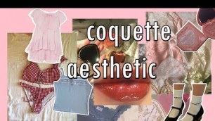 '✧༺ ♡ coquette / dollette style essentials + outfit inspo ⋆ ˚｡⋆୨୧˚'