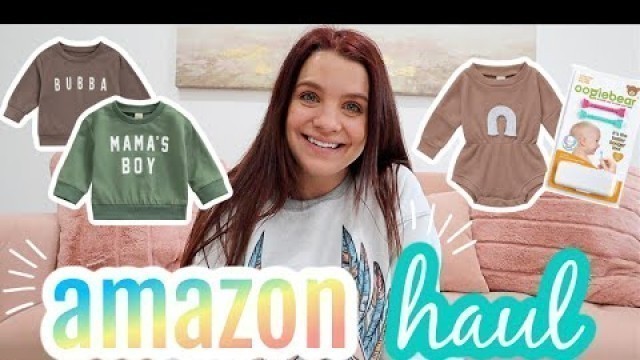 'BABY GIRL + TODDLER BOY AMAZON CLOTHING HAUL 2022'