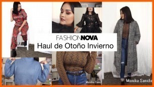 'Ropa de Otoño Invierno | Fashion Nova Haul | Monika Sanchez'