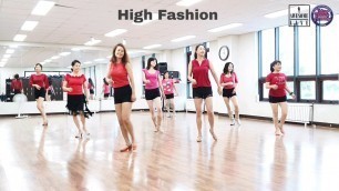 'High Fashion Line Dance(Low Intermediate)'