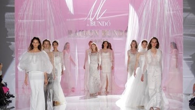 'Raimon Bundó colección 2018 - Bridal Fashion week 2017.'