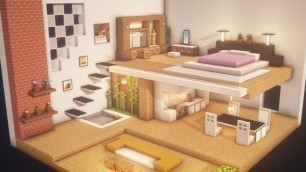 '【Minecraft】 Modern Room TutorialㅣInterior #2'