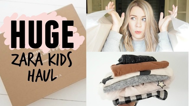 'HUGE ZARA KIDS HAUL | Toddler boys, girls and boys clothes | Kate+'