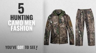 'Top 10 Hunting Camo [Men Fashion Winter 2018 ]: Camo Jacket New View Waterproof Hunting Camouflage'