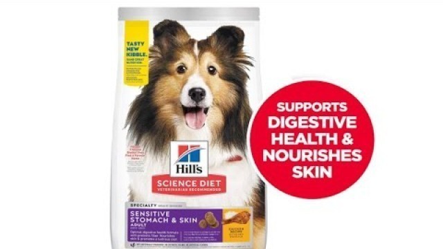'Hill\'s Science Diet Dry Dog Food, Adult, Sensitive Stomach & Skin Recipes - Overview'