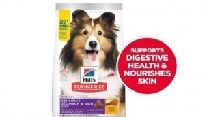 'Hill\'s Science Diet Dry Dog Food, Adult, Sensitive Stomach & Skin Recipes - Overview'