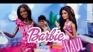 'Let’s Check Out My Latest Barbie Buys: Fashion Packs, Barbie Extra Minis, Barbie Extra Closet'
