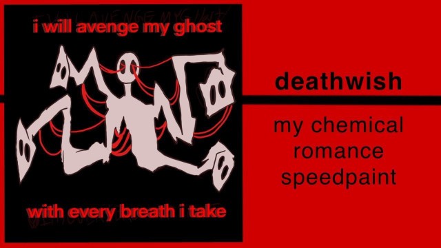 'deathwish ~ a my chemical romance speedpaint'