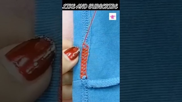 'FIXING READY MADE CLOTHES MALFUNCTION #HACKS #TRICKS #STITCHING  #DAILYLIFETIPS'