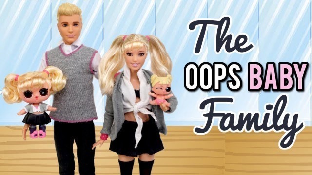 'The LOL Oops Baby Family Goes Shopping in Barbie Doll Fashion Mall'