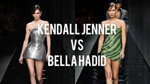 'Kendall Jenner VS Bella Hadid | Runway Compilation'