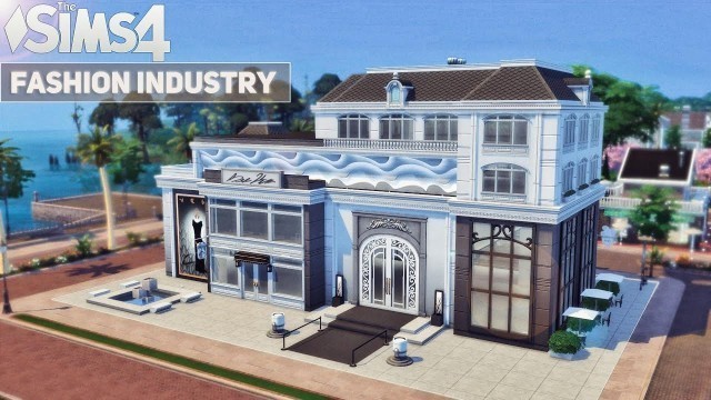 'House of Couture | Fashion Industry (No CC) the Sims 4 | Stop Motion'