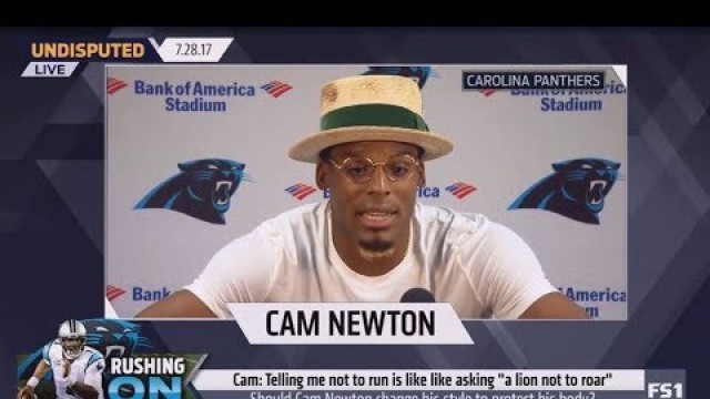 'Undisputed - Cam Newton On Panthers and His Style'