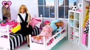 'Barbie Dolls School Morning Routine Videos - Back To School Videos for Kids'