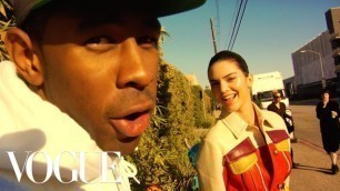 'Kendall Jenner and Tyler, The Creator Take Over the Vogue Set | Vogue'