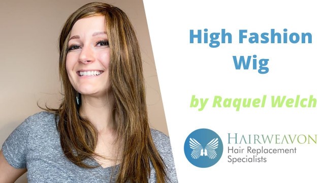 'High Fashion Wig by Raquel Welch | Human Hair Long Style | Colour Shown R829S+ Glazed Hazelnut'