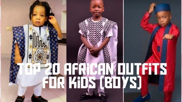 'Top 20 Ankara Outfits For Kids (Boys)'