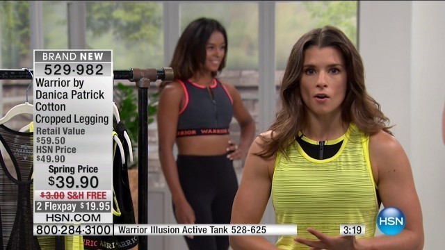 'HSN | Warrior by Danica Patrick Fashions 04.25.2017 - 10 AM'