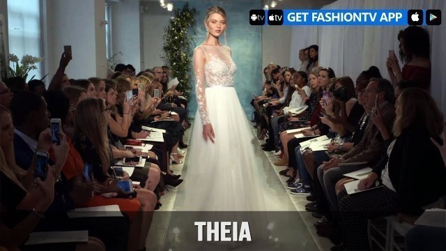 'New York Bridal Fashion Week 2018 - Theia | FashionTV'