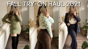 'TRENDY FALL TRY-ON HAUL 2021 | OUTFITS POUR L\'AUTOMNE! FashionNova'