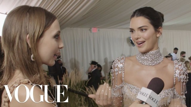 'Kendall Jenner on Her Classic Hollywood-Inspired Look | Met Gala 2021 With Emma Chamberlain | Vogue'