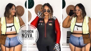 'FASHION NOVA COSTUMES | TRY ON HAUL | PLUS SIZE'