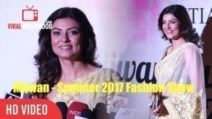 'Sushmita Sen At Mijwan - Summer 2017 Fashion Show'