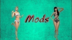 'The Sims 4☆папка MODS для девушек☆Women\'s clothing mods☆Download mods'