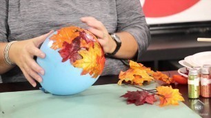 'Inspired by Pinterest: Crafting with Fall Leaves'