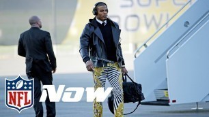 'Best & Worst Dressed NFL Players 2015 Playoffs | Cam Newton, Ted Ginn Jr. & More! | NFL Now'