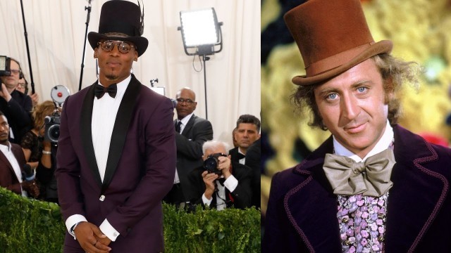 'Cam Newton ROASTED Over Willy Wonka Style Met Gala Outfit'