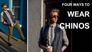 'How to Wear Chinos 4 Ways | Mens Summer Style Essential | Darren Kennedy'