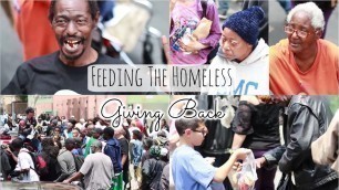 'Operation Feed The Homeless | Giving Back'