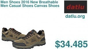 'Men Shoes 2016 New Breathable Men Casual Shoes Canvas Shoes Men Waterproof Platforms Flats Fashion'